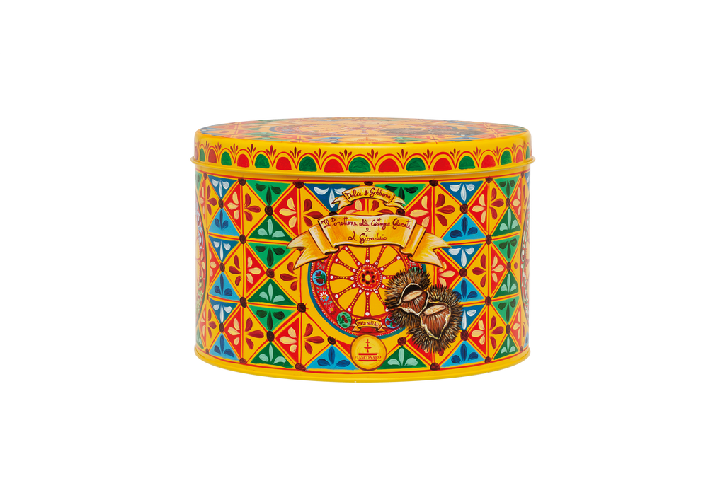 Dolce & Gabbana Panettone mit kandierten Maronen und Gianduja 1 kg – Produktansicht