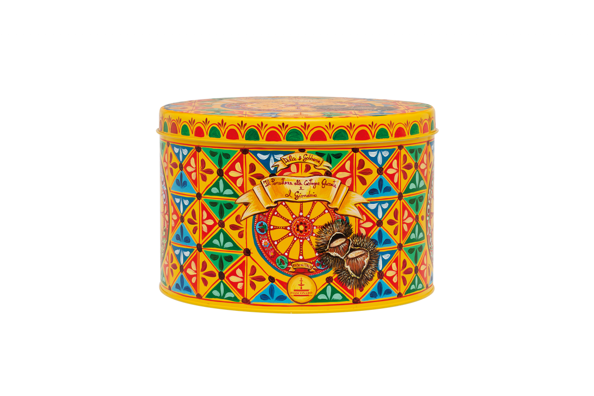 Dolce & Gabbana Panettone mit kandierten Maronen und Gianduja 1 kg – Produktansicht