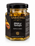 Sabatino Trüffelhonig 130 g im Glas auf weißem Hintergrund