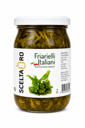 Scelta d’Oro Friarielli Italiani – Italienischer Stängelkohl in Sonnenblumenöl 520g