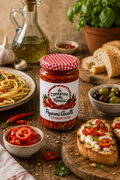Peperoncini Piccanti in Olio – Scharfe Chili-Ringe in Öl 190g