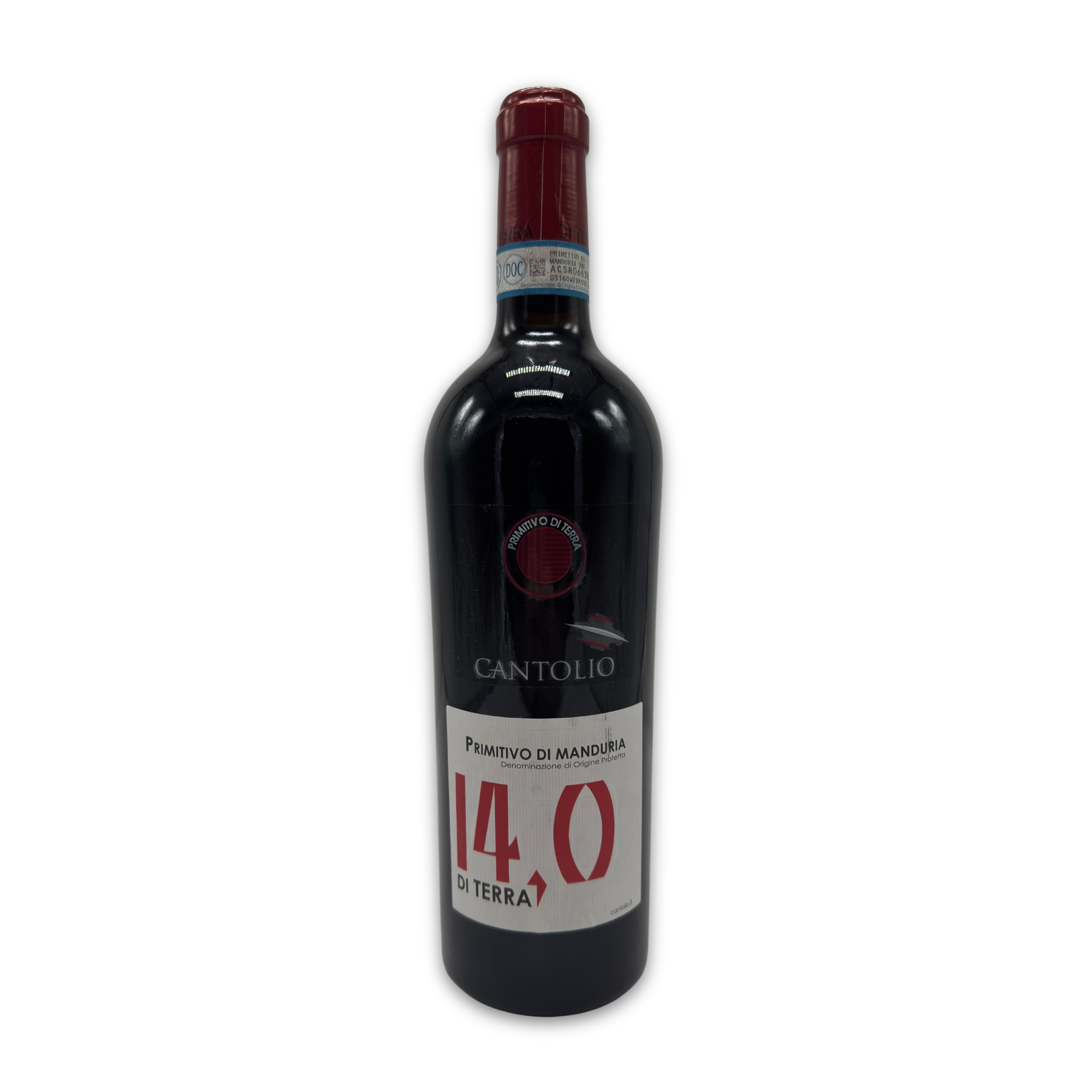 Cantolio Terra 14 Primitivo di Manduria DOC | 0,75 l | 14 % vol