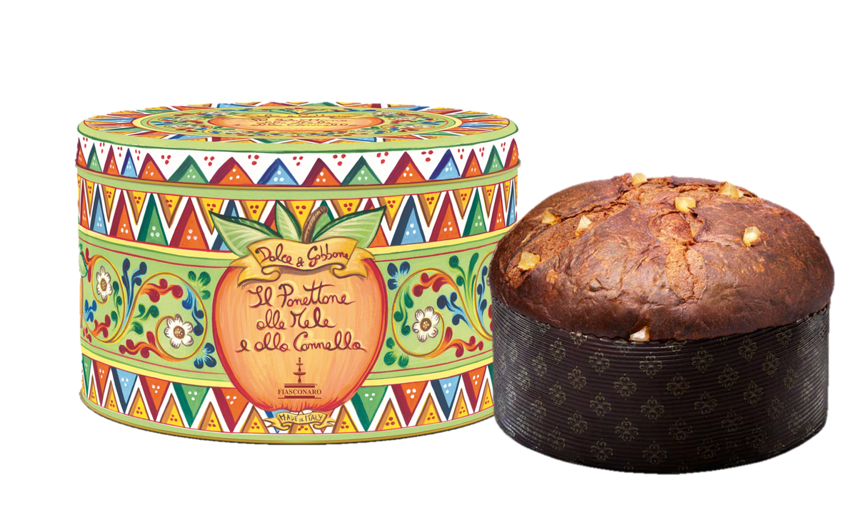 Dolce & Gabbana Panettone mit Apfel und Zimt 500 g – Produktansicht