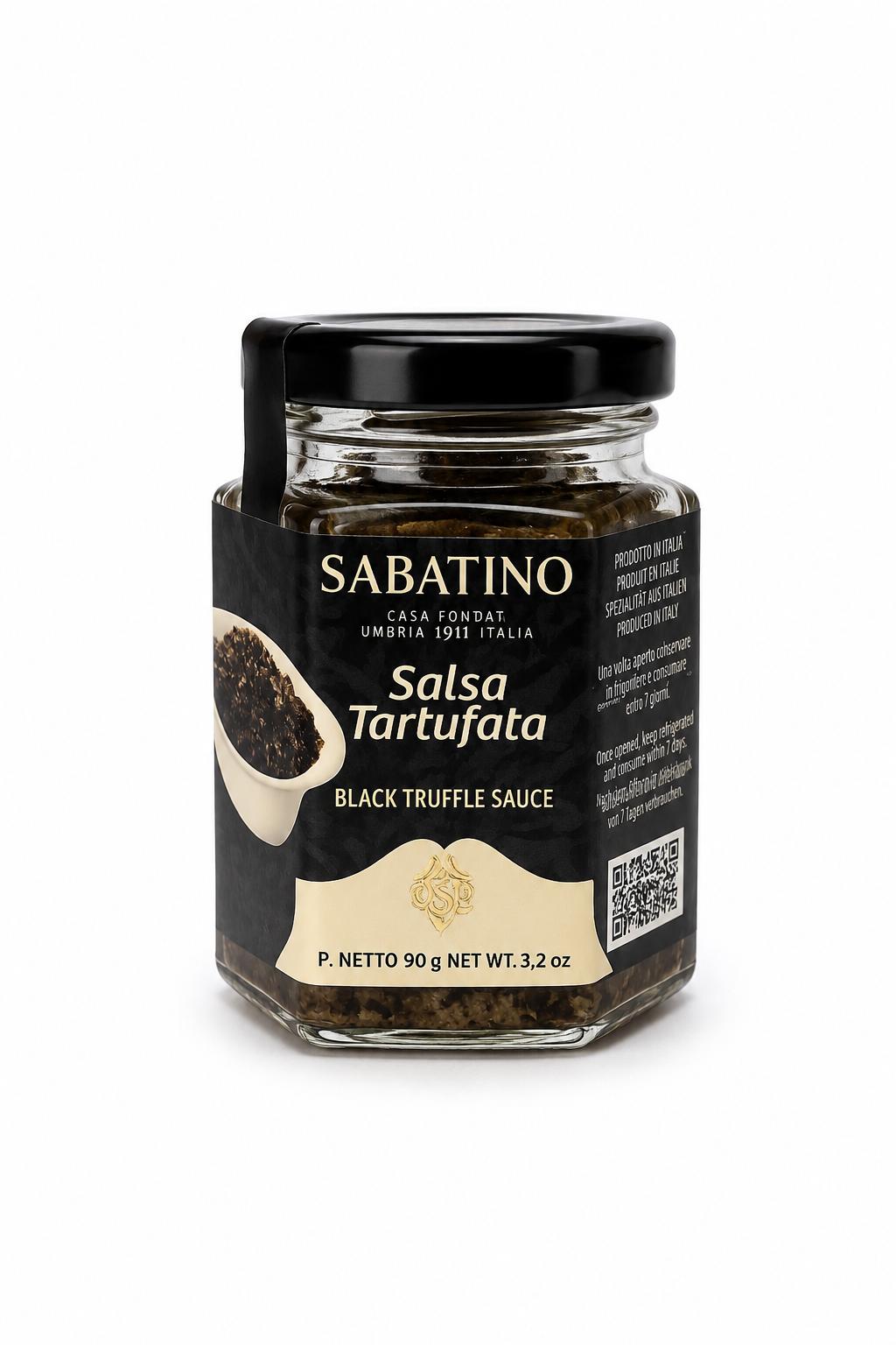 Sabatino Salsa Tartufata – Schwarze Trüffel Soße 90 g