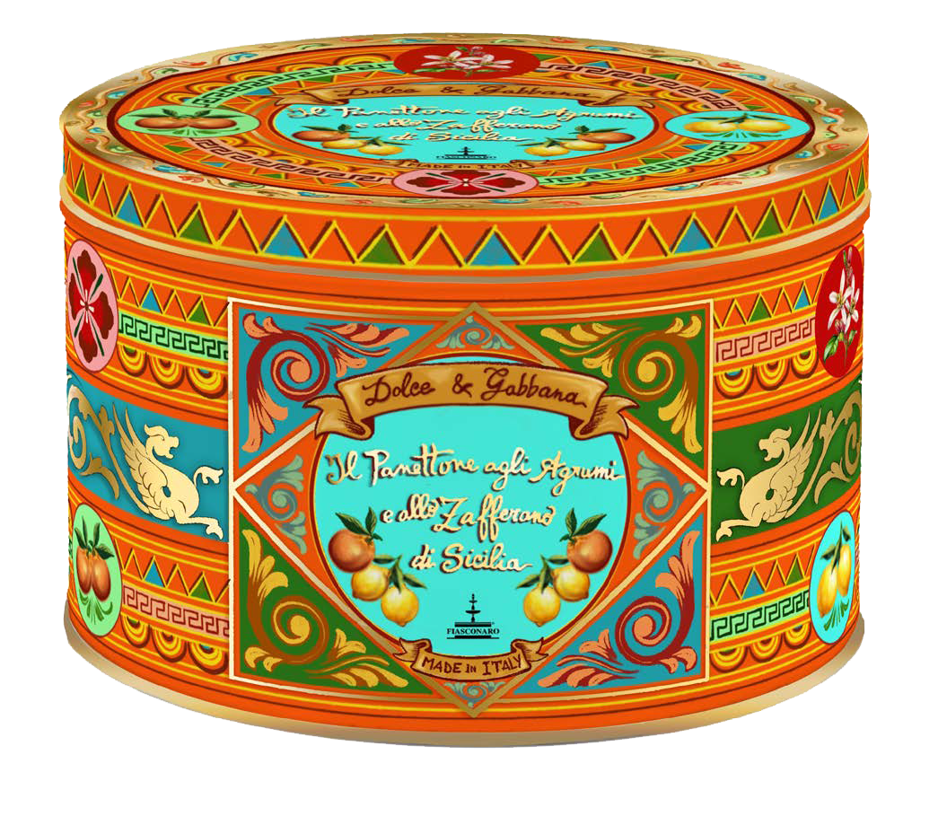 Dolce & Gabbana Panettone mit Zitrusfrüchten und sizilianischem Safran 1 kg