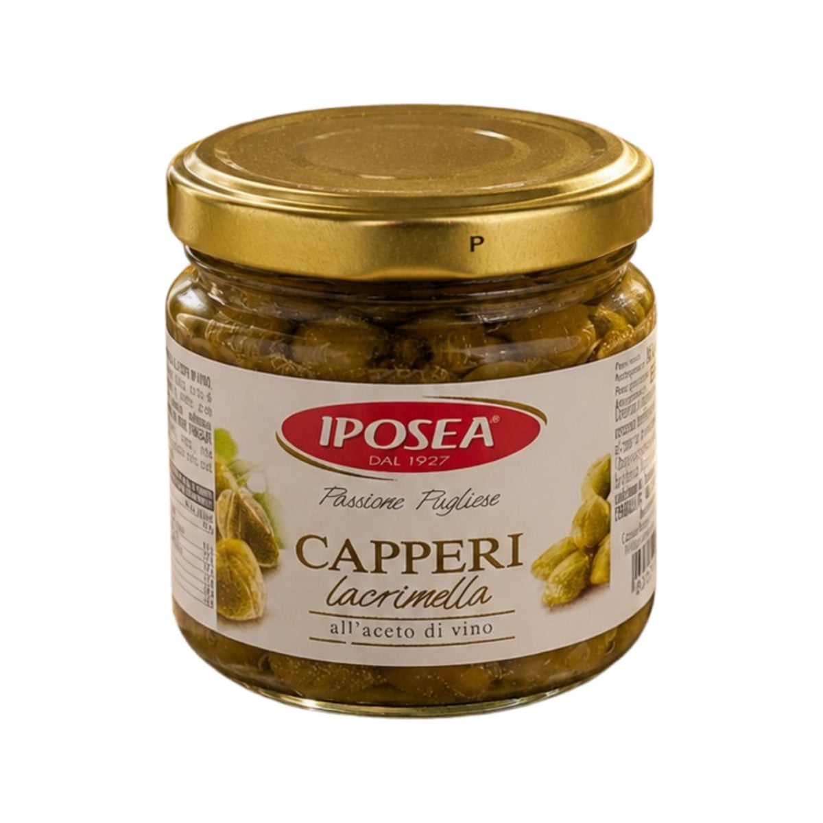Capperi Lacrimella all’Aceto di Vino – Kapern in Weinessig 95 g – einheitliche Produktabbildung