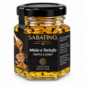 Sabatino Trüffelhonig 40 g im Glas auf weißem Hintergrund