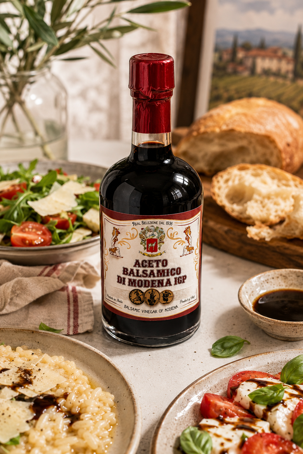 Ber­toni Aceto Bal­sa­mico di Modena IGP 3 Medal­lien 250 ml – Produktansicht 1