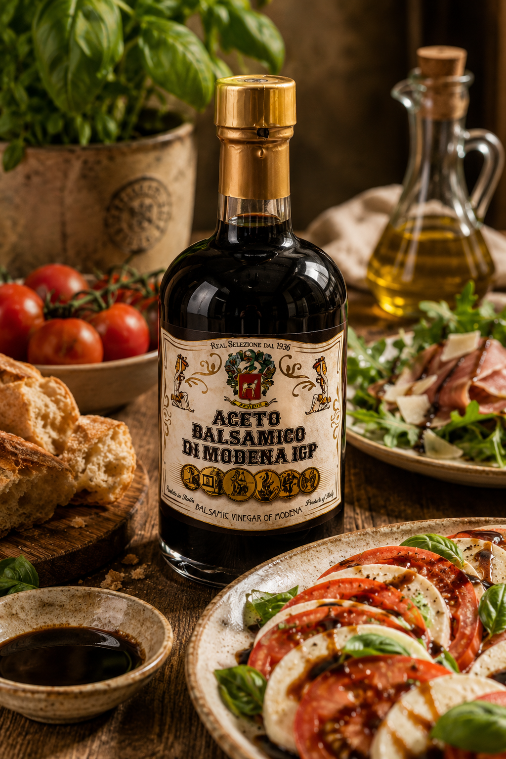 Bertoni Aceto Balsamico di Modena IGP 6 Medallien 250 ml – Produktansicht 1
