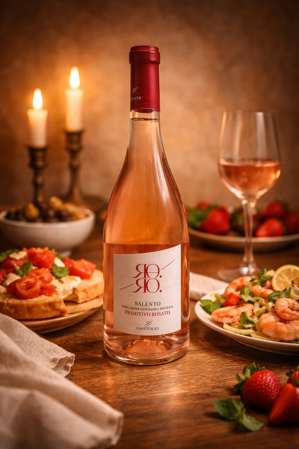 Cantolio RaRo Primitivo Rosato Salento – Produktansicht 2