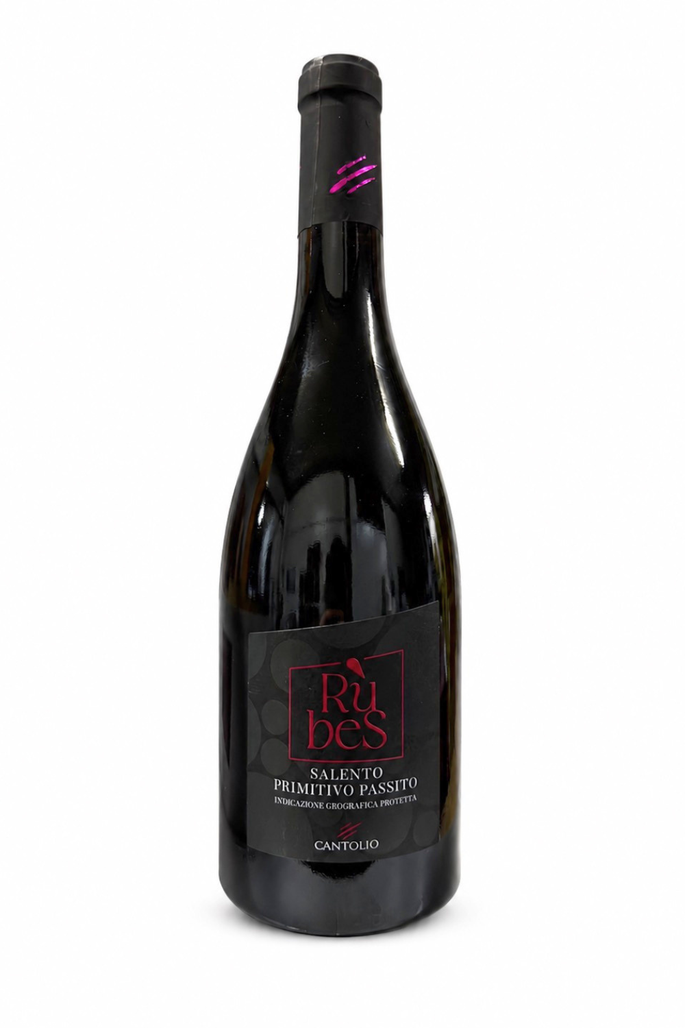 Flasche Cantolio Rubes Primitivo Passito Salento IGP, 750 ml