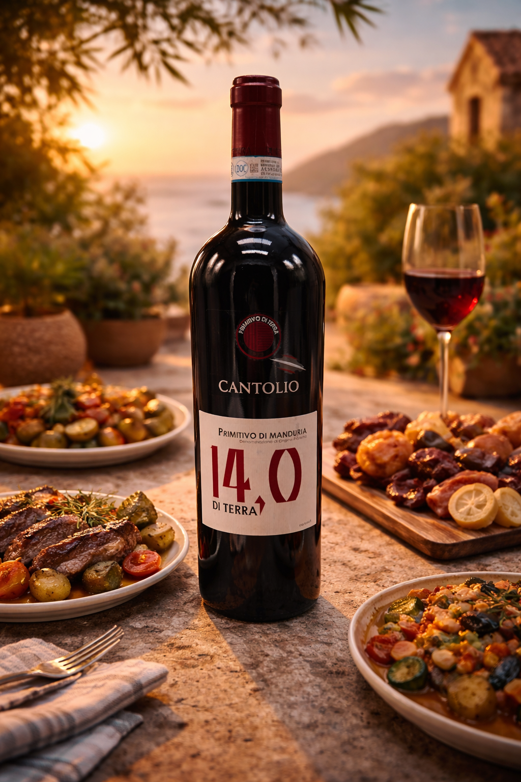 Cantolio Terra 14 Primitivo di Manduria DOC – Produktansicht 3