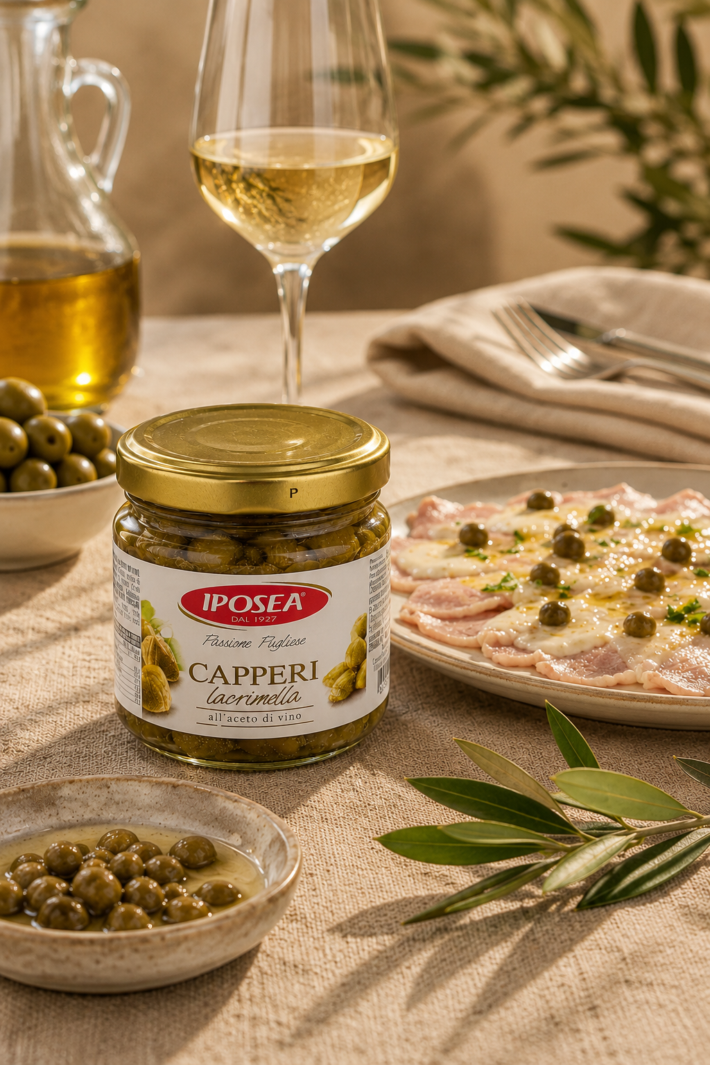 Capperi Lacrimella all’Aceto di Vino – Produktansicht 1
