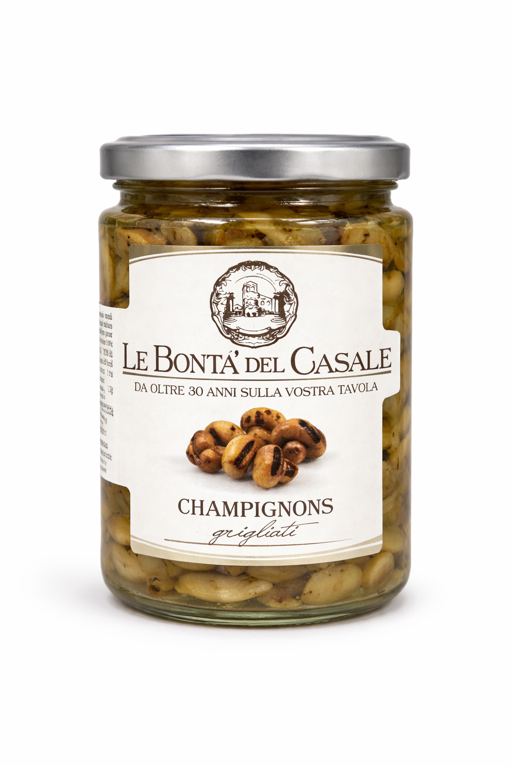 Champignons grigliati – gegrillte Champignons in Öl, Produktansicht 2