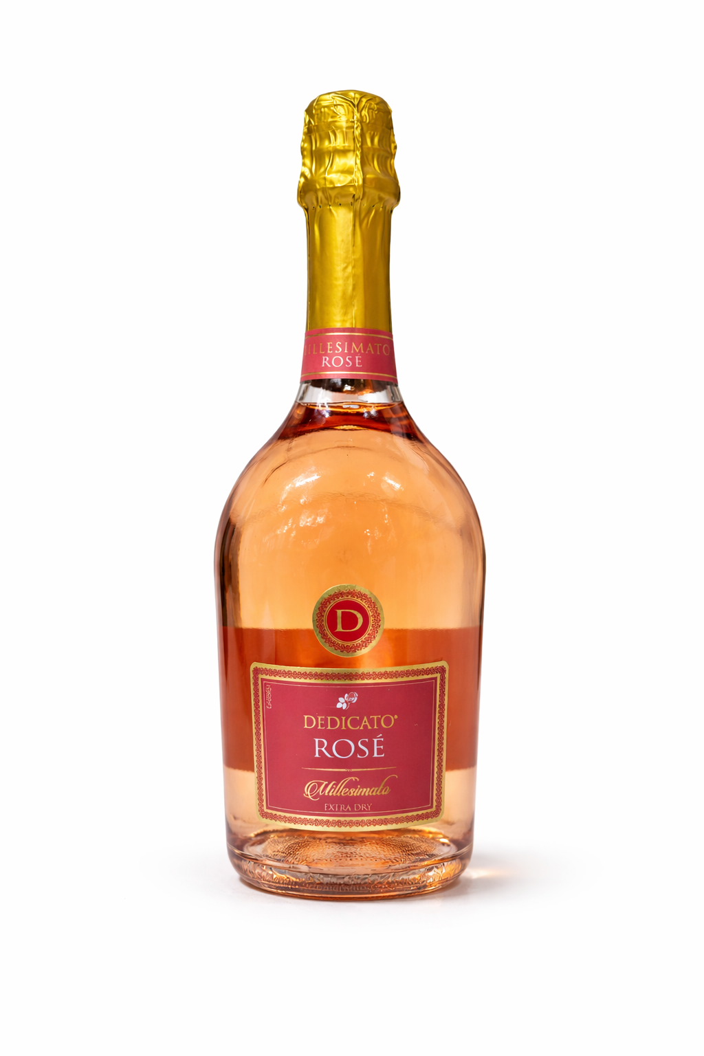 Flasche Dedicato Millesimato Rosé Extra Dry, 750 ml