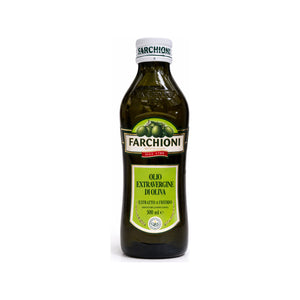 Farchioni Natives Olivenöl Extra Vergine – Klassisches Küchen-Olivenöl aus Italien 500 ml – Produktabbildung vor weißem Hintergrund