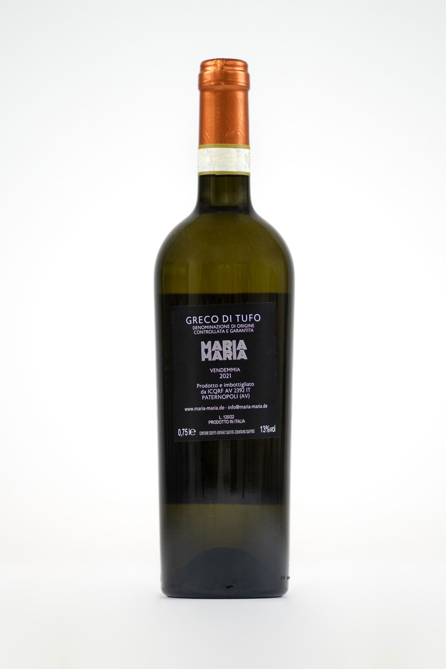 Maria Maria Greco di Tufo DOCG – Höchste italienische Weinkunst voller Mineralität