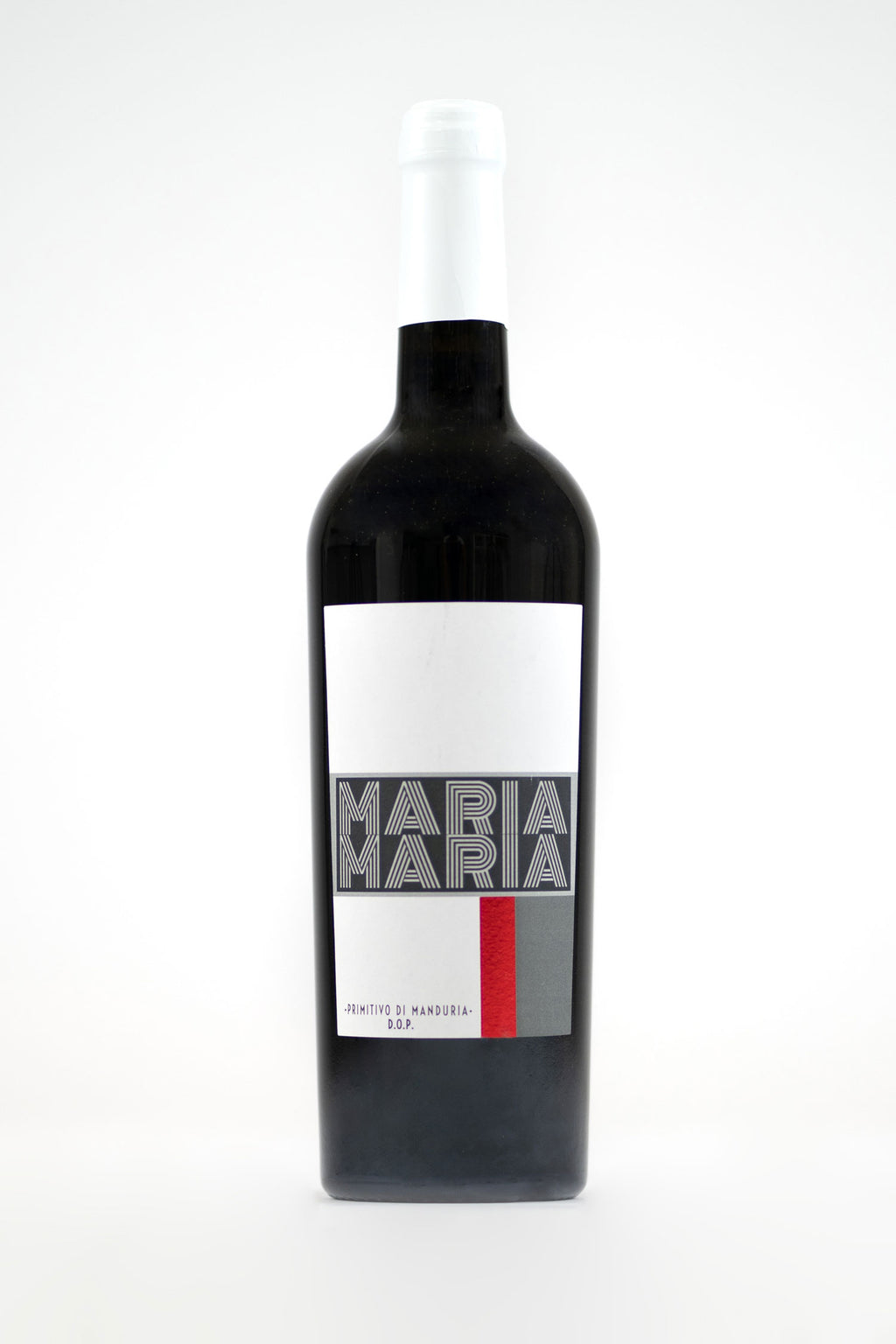 Maria Maria Primitivo di Manduria Limited – Flasche und Vorderetikett