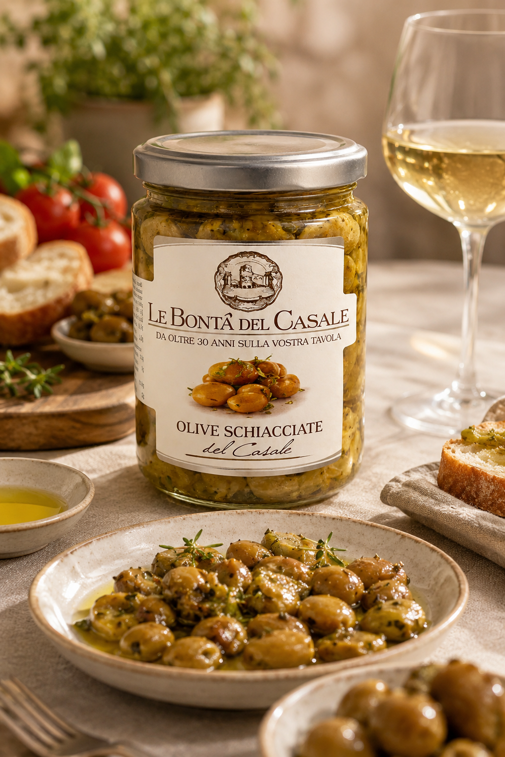 Olive Schiacciate del Casale – Produktansicht 1