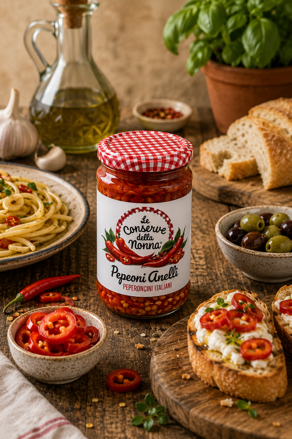 Peperoncini Piccanti in Olio – Produktansicht 1