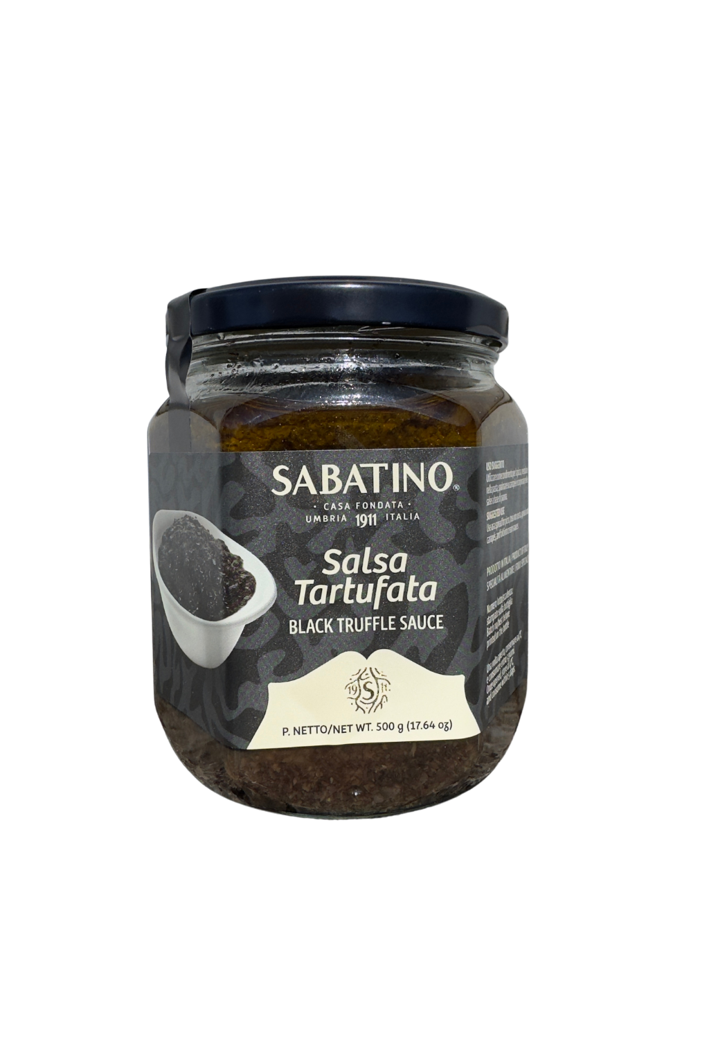 Sabatino Salsa Tartufata schwarze Trüffelsoße 500 g – Servieridee