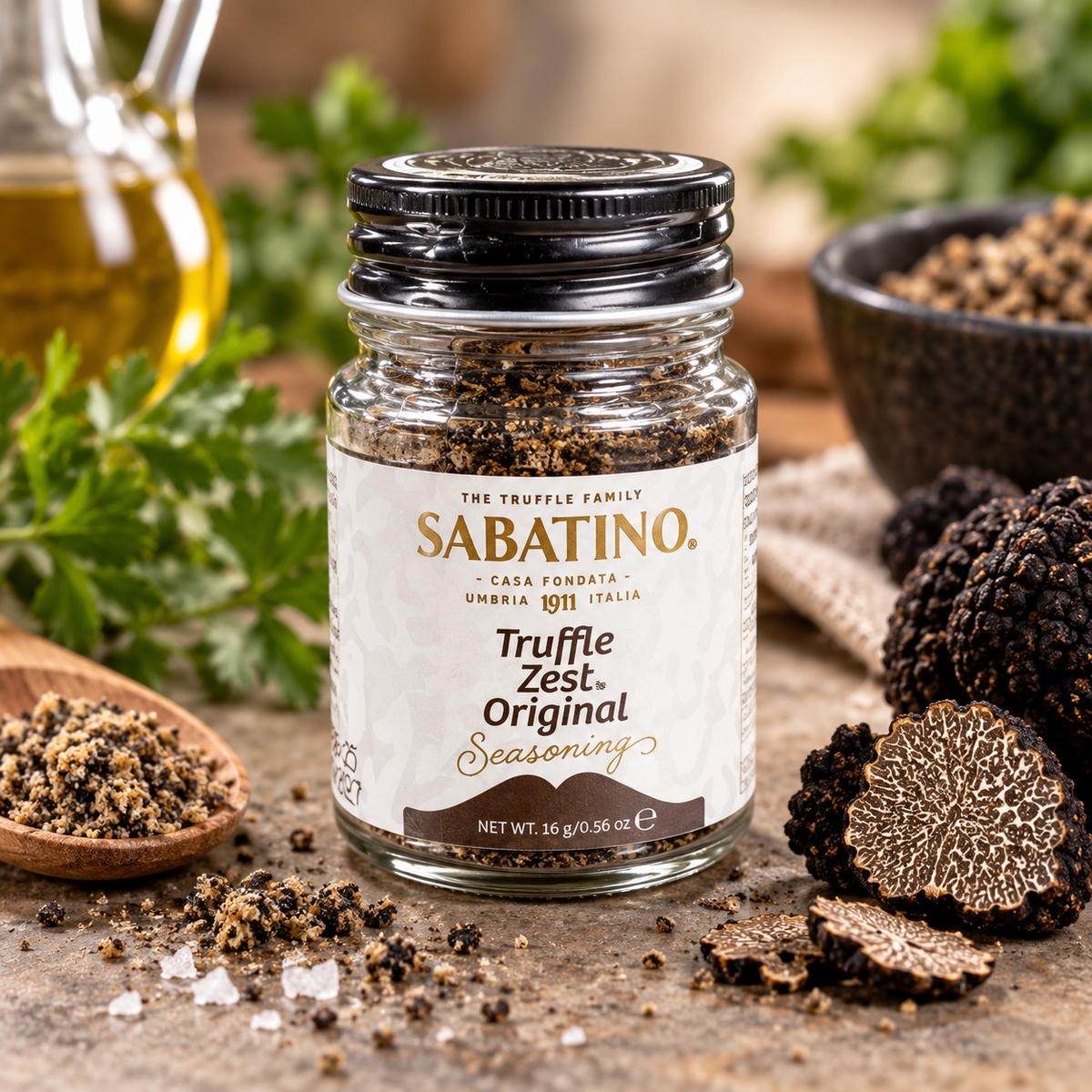 Sabatino Truffle Zest Original 16 g mit schwarzem Sommertrüffel