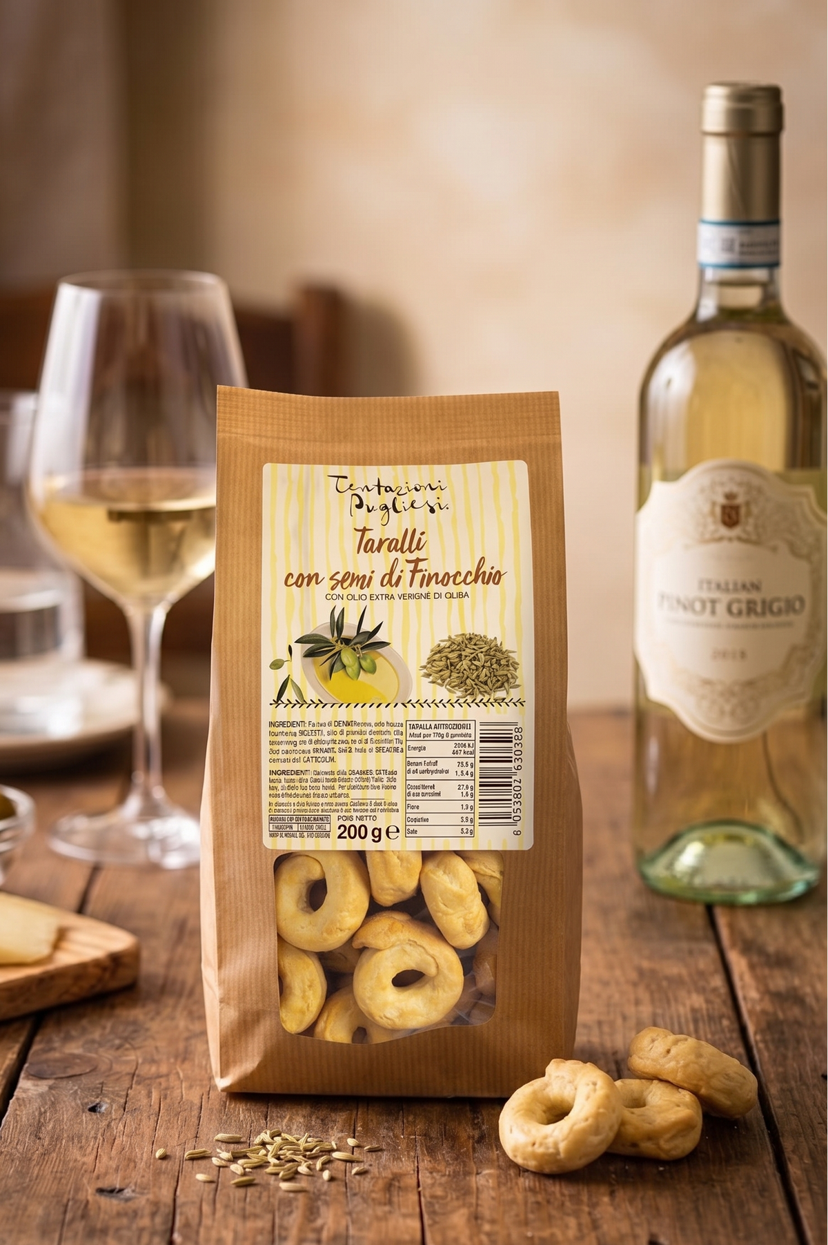 Taralli con Semi di Finocchio – Produktansicht 1
