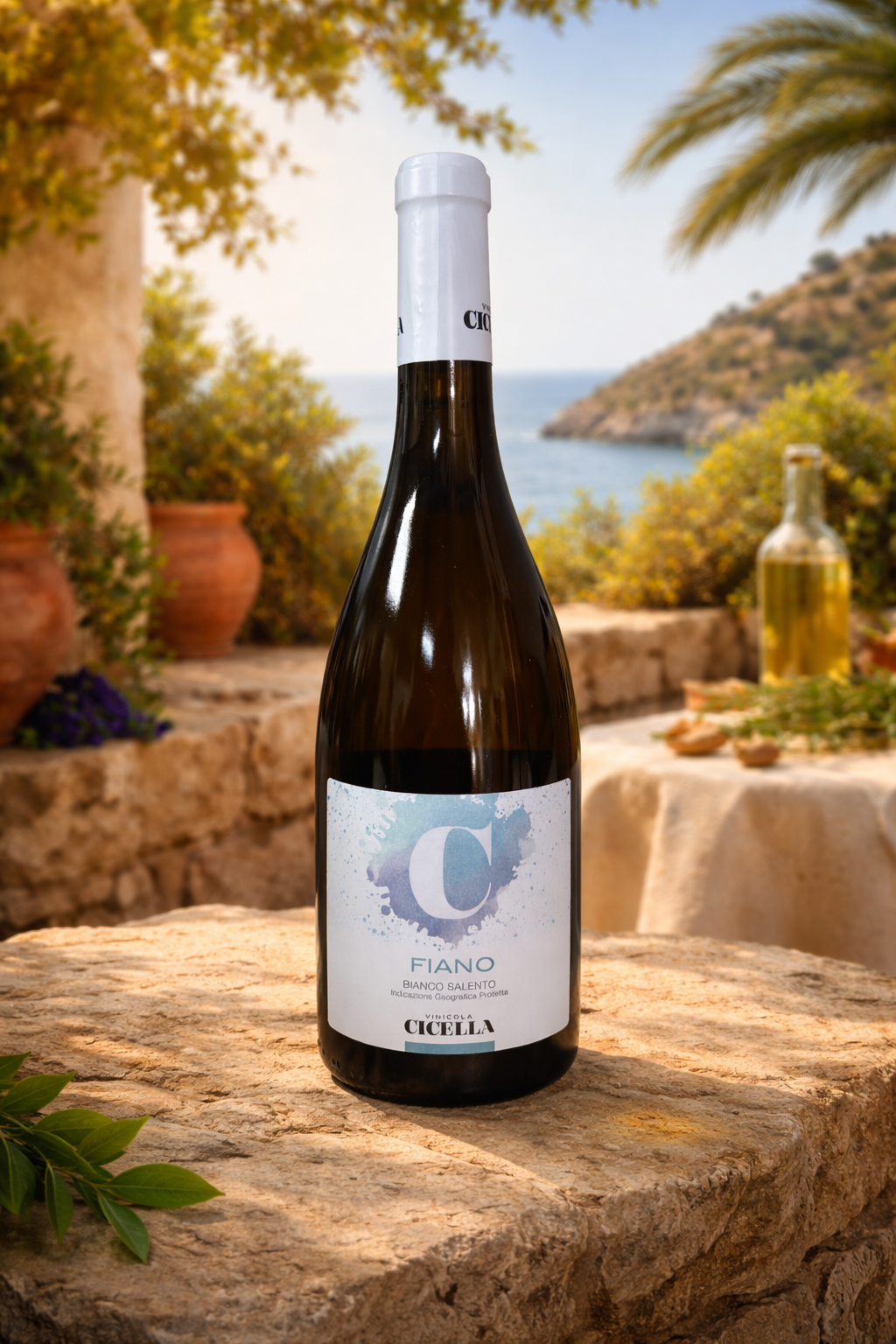 Vinicola Cicella Fiano Bianco Salento IGP – Produktansicht 2