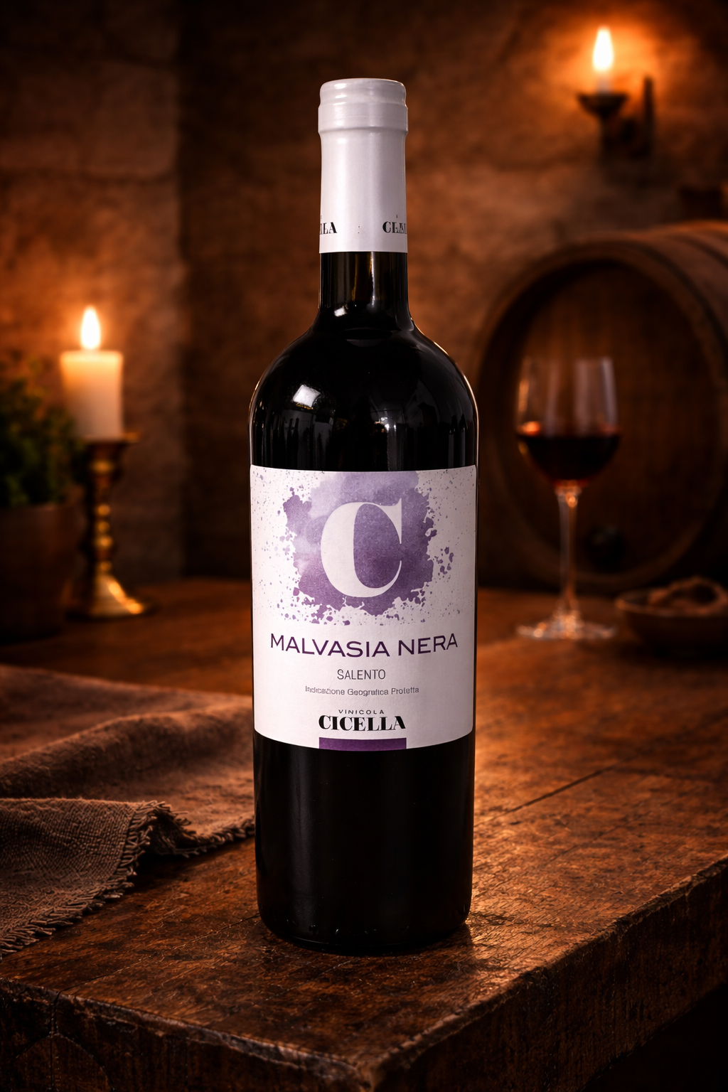 Vinicola Cicella Malvasia Nera Salento IGP – Produktansicht 2