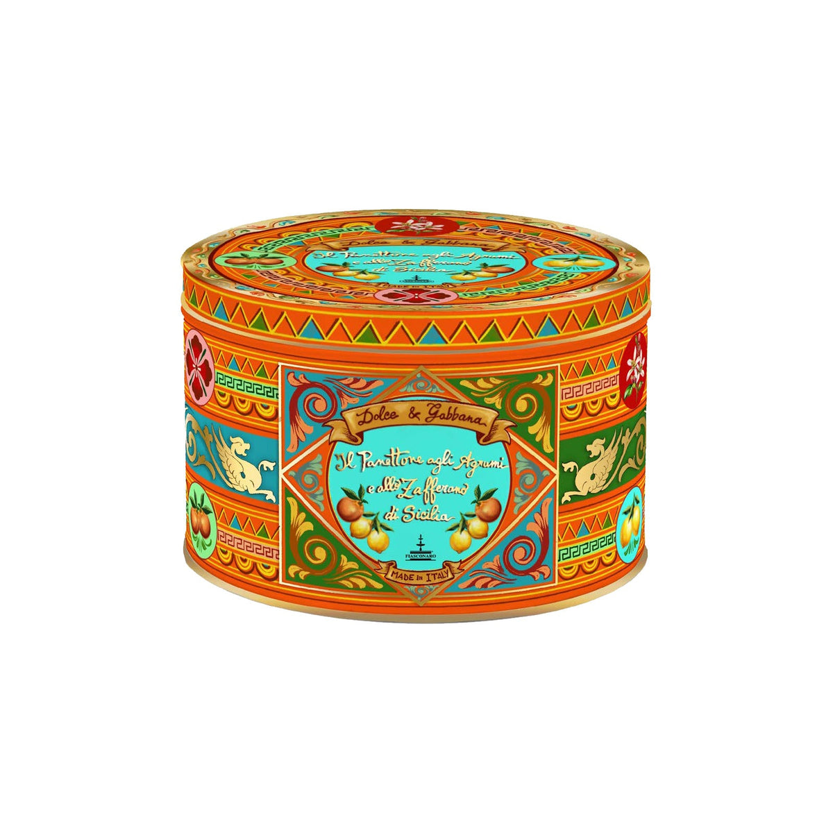 Dolce & Gabbana Panettone mit Zitrusfrüchten & sizilianischem Safran 1 kg – Produktansicht